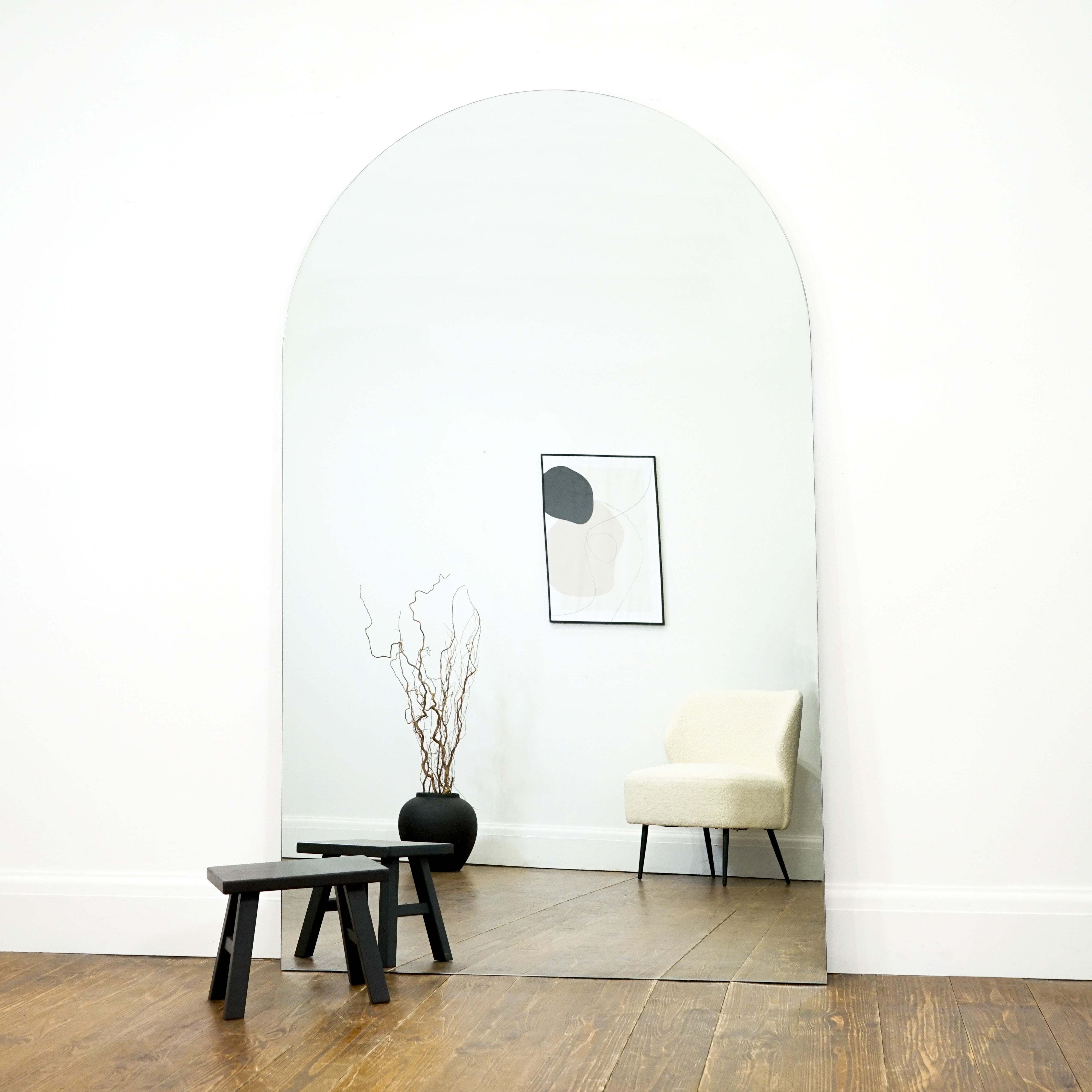 Metal Frame Mirrors — wide lifestyle banner