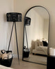 Full Length Arched Black Large Metal Mirror 67" x 31.5"