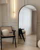 Arcus - Full Length Arched Gold Large Metal Mirror 170cm x 80cm