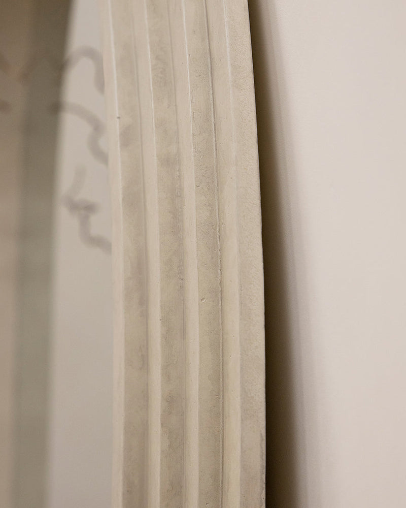 Full Length Arched Concrete Mirror 71" x 43.5"