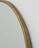 Full Length Gold Large Arched Metal Mirror 63" x 23.5"
