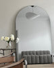 Extra Large Frameless Arched Full Length Mirror 70.5" x 43.5"