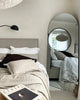 Large Frameless Arched Full Length Mirror 70.5" x 31.5"