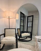 Extra Large Frameless Arched Full Length Mirror 70.5" x 43.5"