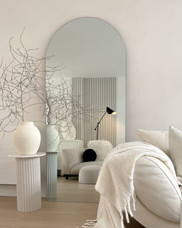 Edge - Large Frameless Arched Full Length Mirror 179cm x 80cm
