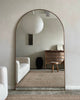 Liberty - Gold Full Length Arched Metal Mirror 180cm x 110cm