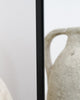 Full Length Black Large Arched Metal Mirror 63" x 23.5"