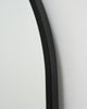 Full Length Black Large Arched Metal Mirror 63" x 23.5"