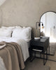 Full Length Black Large Arched Metal Mirror 63" x 23.5"