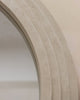 Round Concrete Wall Mirror 43.5" x 43.5"