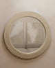 Round Concrete Wall Mirror 43.5" x 43.5"