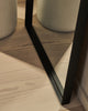 Full Length Arched Black Large Metal Mirror 67" x 31.5"