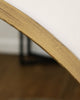 Full Length Arched Gold Large Metal Mirror 67" x 31.5"
